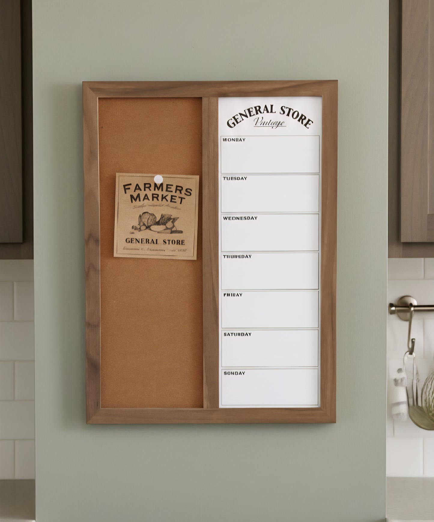 Cork Weekly Planner Board