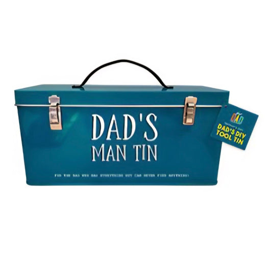 Blue Fathers Day Tool Tin