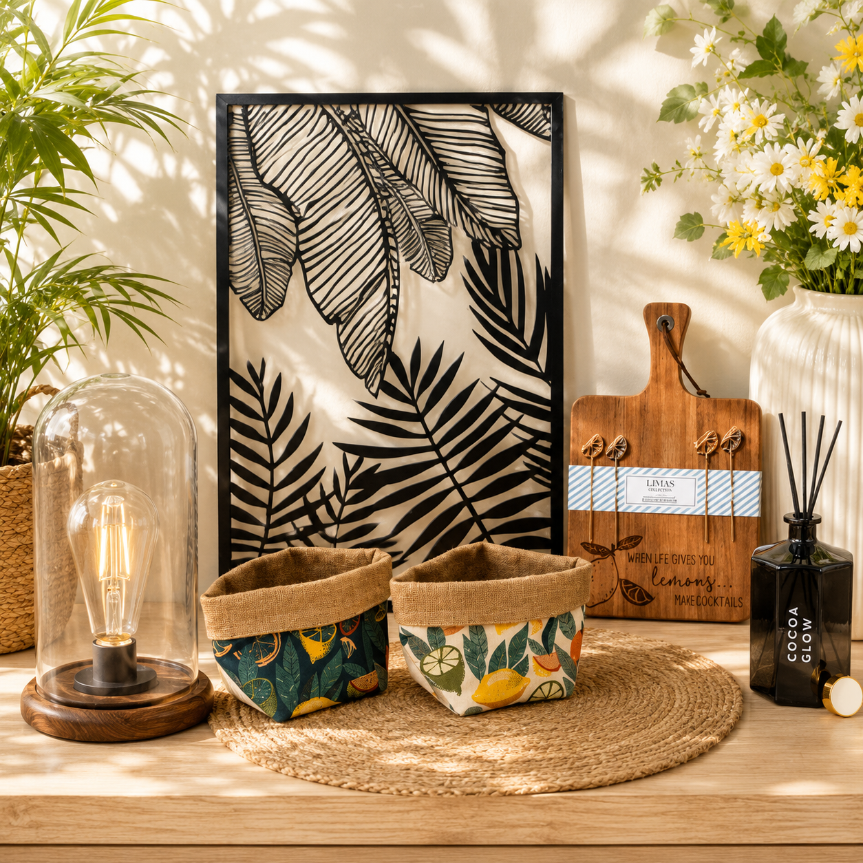 Cocoa Glow Octagonal Reed Diffuser 1000ml