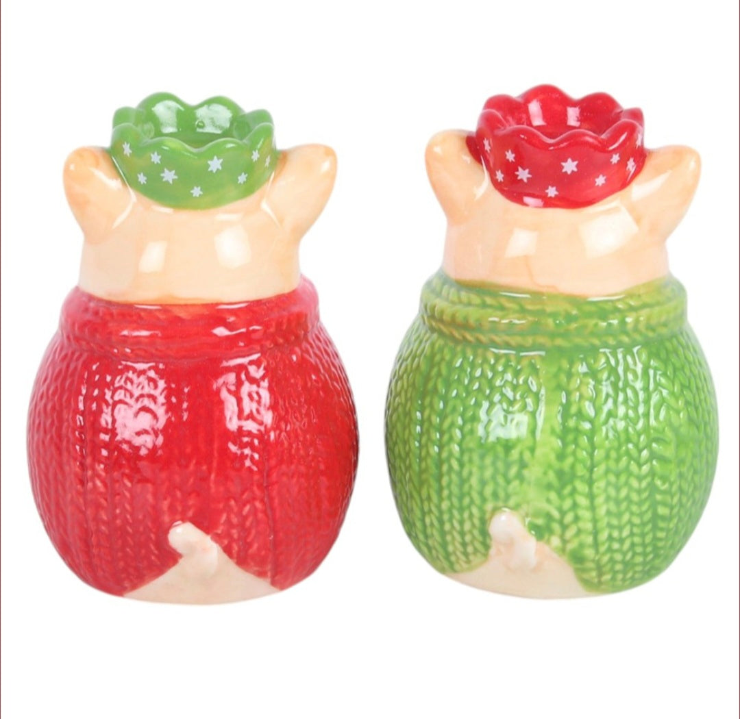 Pigs in Blankets Salt & Pepper Shakers