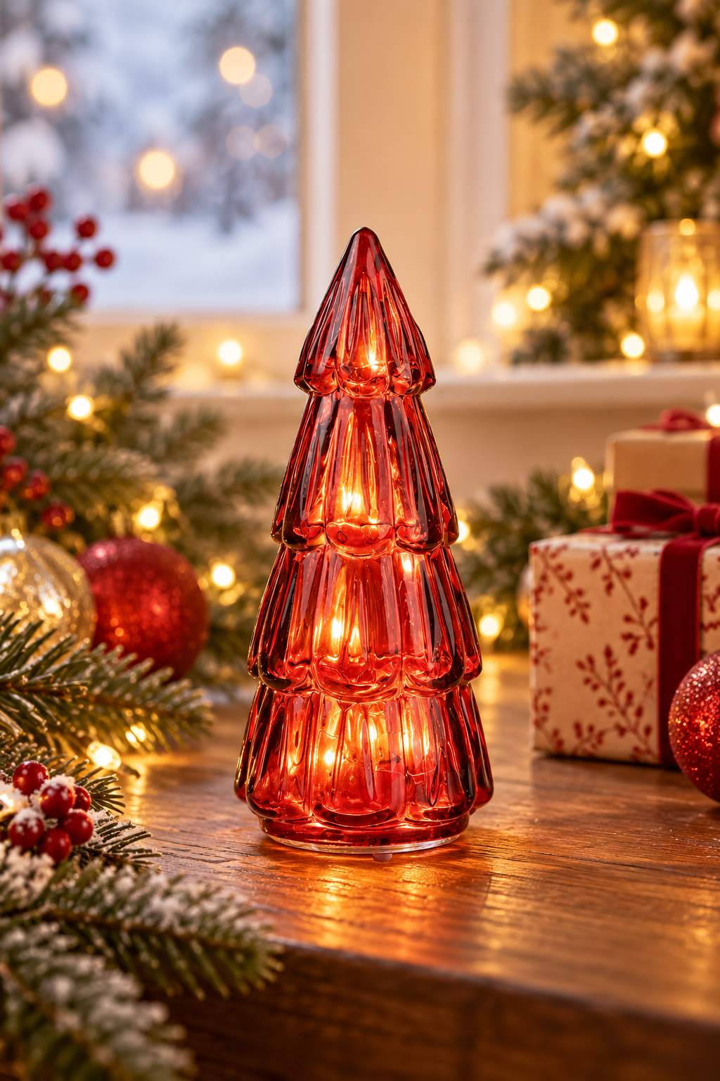 Small LED Christmas Tree