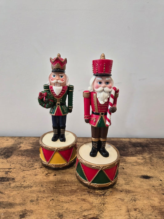 Set of 2 Musical Nutcracker