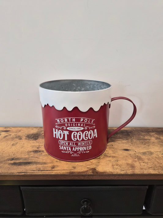 Hot Coco Metal Cup