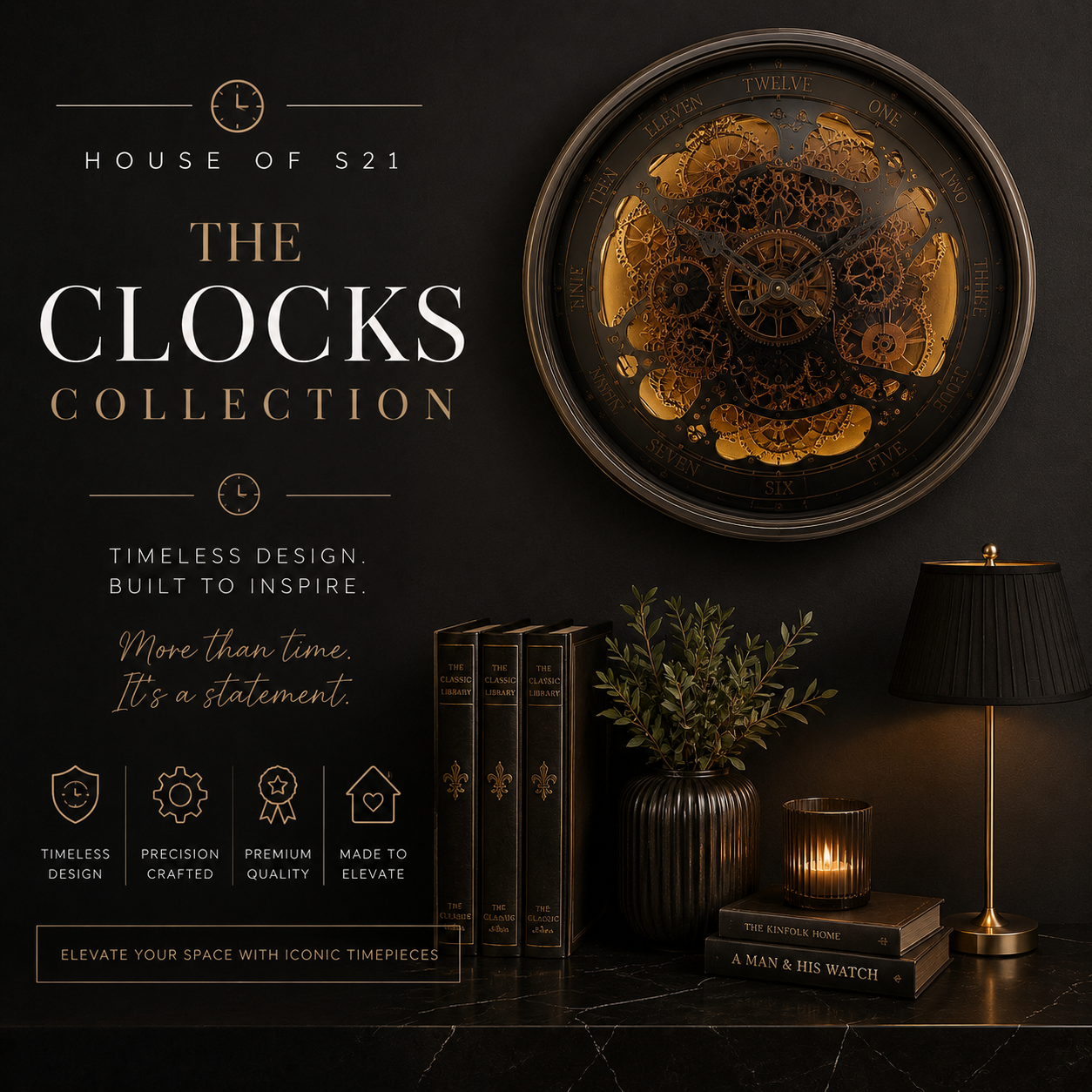 Elegant Wall Clocks