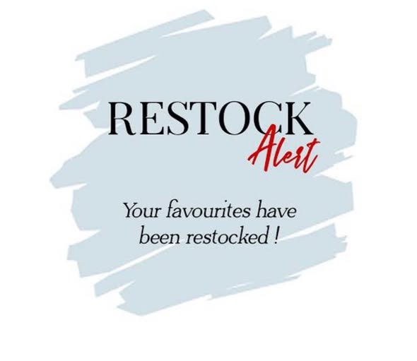 Restocked Favorites