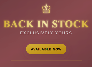 Back In Stock