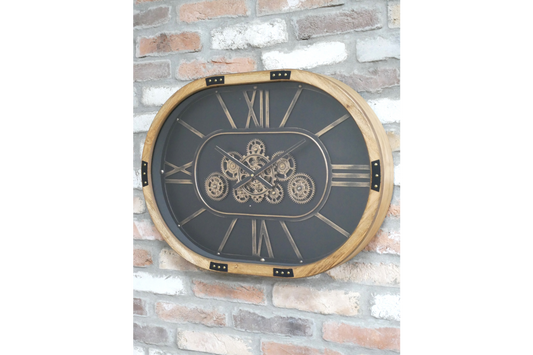 Clock With Working Cogs