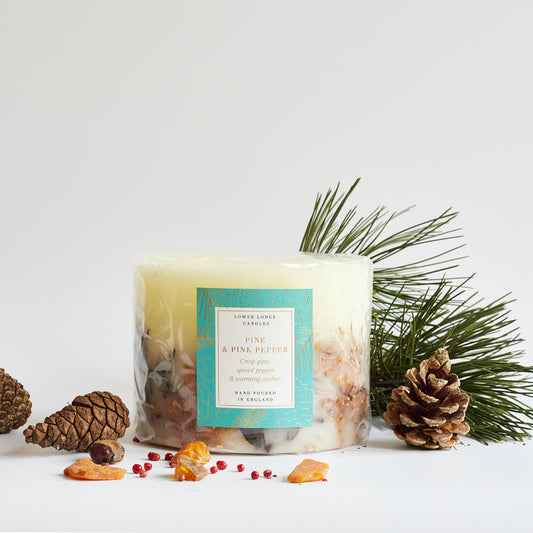 3 Wick Pine & Pink Pepper Candle