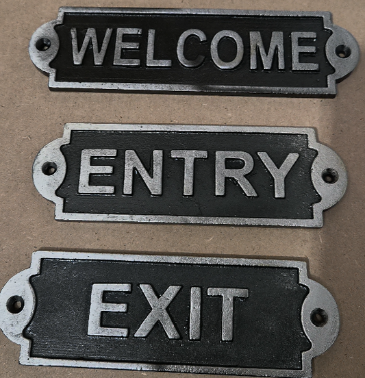 Welcome, Entry & Exit