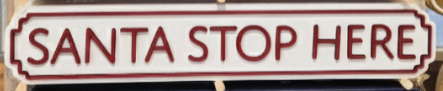 Christmas Road Signs