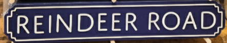 Christmas Road Signs