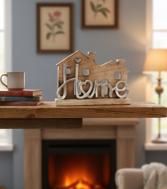 Wooden Home Sign