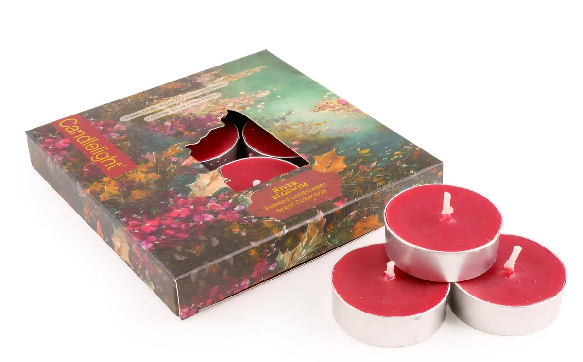 Set of 4 Festive Tea Lights