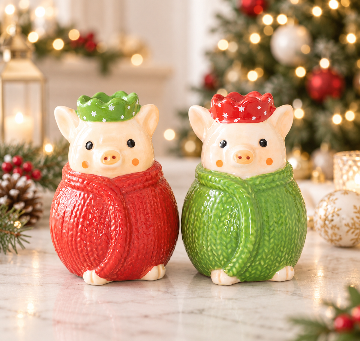Pigs in Blankets Salt & Pepper Shakers