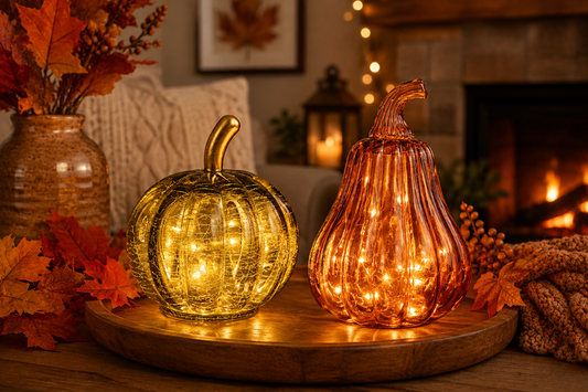 LED Pumpkin Set