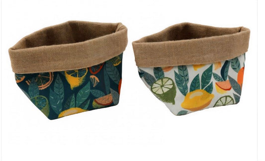 Citrus Zest Jute Baskets