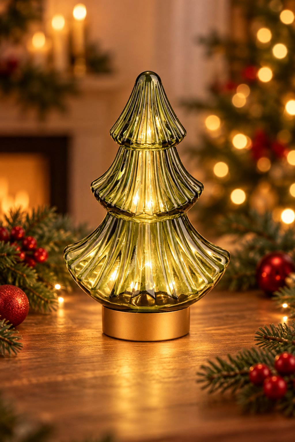 Green LED Christmas Tree