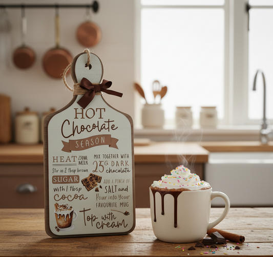 Hot chocolate Sign