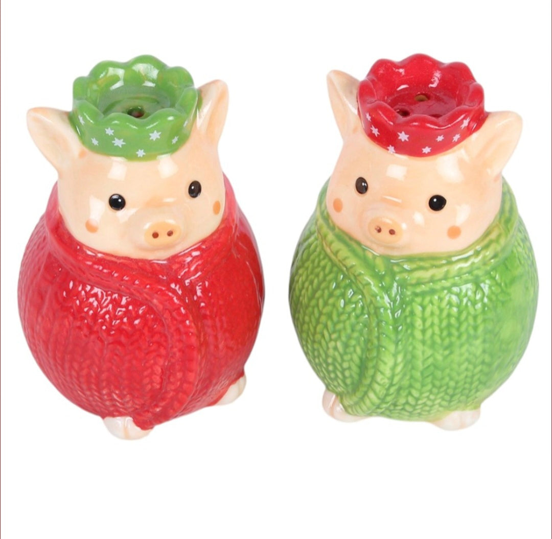 Pigs in Blankets Salt & Pepper Shakers