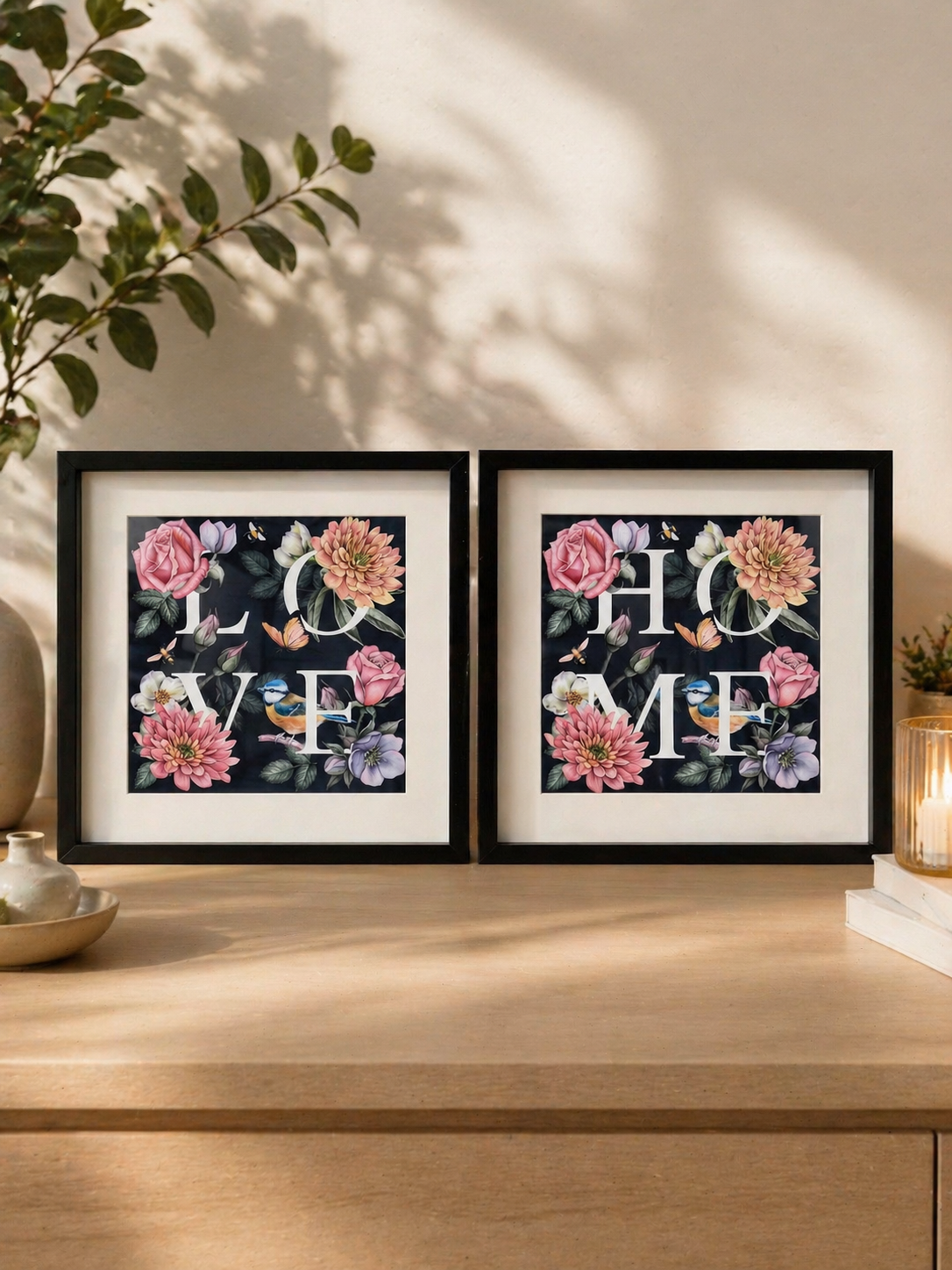 Set of 2 Botanical Pictures