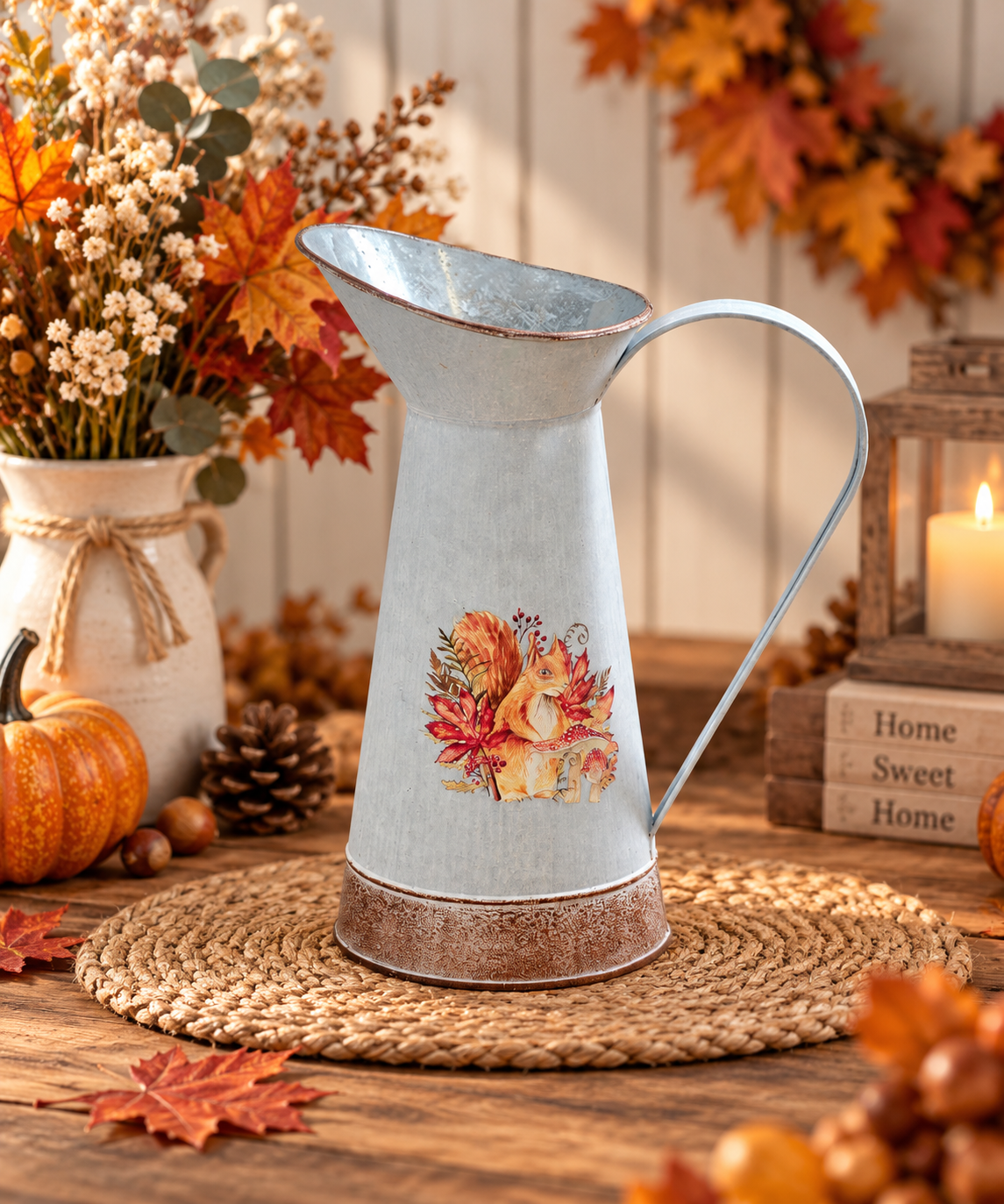 Toadstool Tales Metal Jug