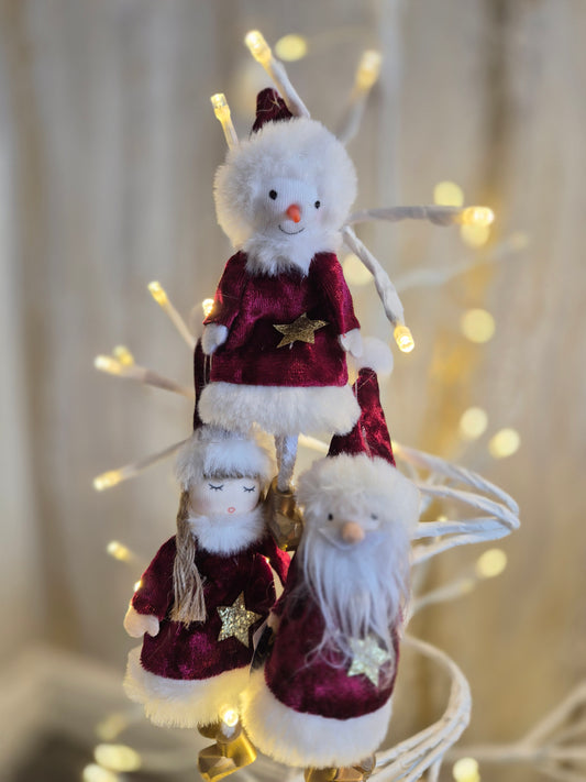 Santa & Friends Tree decorations