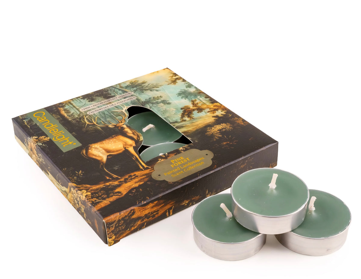 Set of 4 Festive Tea Lights