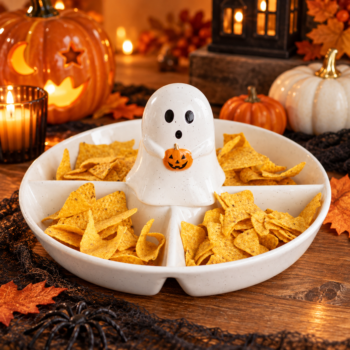 Ghost Chip & Dip Bowl